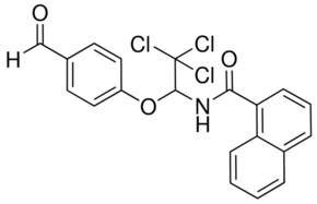 N-(2,2,2-TRICHLORO-1-(4-FORMYLPHENOXY)ETHYL)-1-NAPHTHAMIDE AldrichCPR