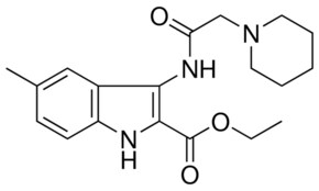 5-ME-3-(2-PIPERIDIN-1-YL-ACETYLAMINO)-1H-INDOLE-2-CARBOXYLIC ACID ETHYL ESTER AldrichCPR
