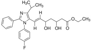 ETHYL (4-FLUOROPHENYL-ISOPROPYL-2-PHENYLIMIDAZOL-5-YL)DIHYDROXY-6-HEPTENOATE AldrichCPR