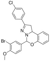 2-BR-4-(2-(4-CL-PH)-1,10B-DIHYDROPYRAZOLO(1,5-C)(1,3)BENZOXAZIN-5-YL)PH ME ETHER AldrichCPR