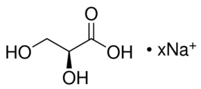 L-甘油酸 钠盐 &#8805;95.0% (TLC)