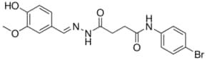 N-(4-BROMOPHENYL)-4-(2-(4-HO-3-METHOXYBENZYLIDENE)HYDRAZINO)-4-OXOBUTANAMIDE AldrichCPR