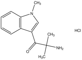 2-amino-2-methyl-1-(1-methyl-1H-indol-3-yl)-1-propanone hydrochloride AldrichCPR