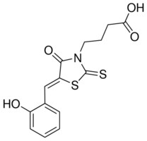 4-(5-(2-HYDROXYBENZYLIDENE)-4-OXO-2-THIOXO-1,3-THIAZOLIDIN-3-YL)BUTANOIC ACID AldrichCPR