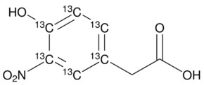 3-Nitro-4-hydroxyphenyl-13C6 acetic acid 99 atom % 13C, 97% (CP)