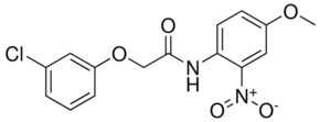 2-(3-CHLORO-PHENOXY)-N-(4-METHOXY-2-NITRO-PHENYL)-ACETAMIDE AldrichCPR