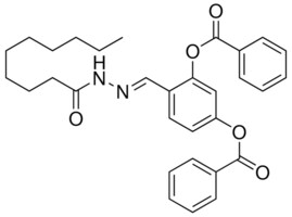 5-(BENZOYLOXY)-2-(2-DECANOYLCARBOHYDRAZONOYL)PHENYL BENZOATE AldrichCPR