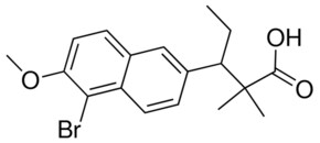 3-(5-bromo-6-methoxy-2-naphthyl)-2,2-dimethylpentanoic acid AldrichCPR