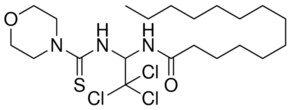 TETRADECANOIC ACID (2,2,2-TRI-CL-1-((MORPHOLINE-4-CARBOTHIOYL)-AMINO)-ET)-AMIDE AldrichCPR