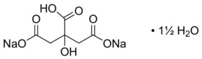 柠檬酸氢钠 倍半水合物 ReagentPlus&#174;, 99%