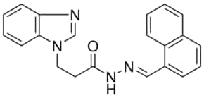 3-(1H-BENZIMIDAZOL-1-YL)-N'-(1-NAPHTHYLMETHYLENE)PROPANOHYDRAZIDE AldrichCPR