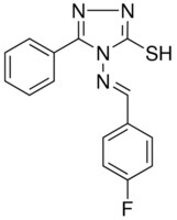 4-((4-FLUOROBENZYLIDENE)AMINO)-5-PHENYL-4H-1,2,4-TRIAZOLE-3-THIOL AldrichCPR
