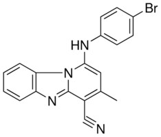 1-(4-BROMO-PHENYLAMINO)-3-METHYL-BENZO(4,5)IMIDAZO(1,2-A)PYRIDINE-4-CARBONITRILE AldrichCPR