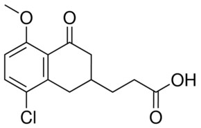 3-(8-chloro-5-methoxy-4-oxo-1,2,3,4-tetrahydro-2-naphthalenyl)propanoic acid AldrichCPR