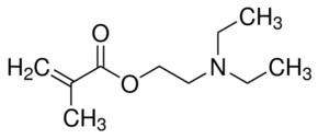 2-(二乙氨基)甲基丙烯酸乙酯 contains 1500&#160;ppm MEHQ as inhibitor, 99%
