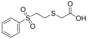 {[2-(phenylsulfonyl)ethyl]sulfanyl}acetic acid AldrichCPR