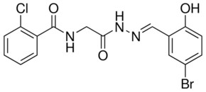 N-(2-(2-(5-BROMO-2-HYDROXYBENZYLIDENE)HYDRAZINO)-2-OXOETHYL)-2-CHLOROBENZAMIDE AldrichCPR