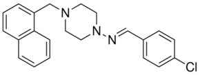 N-(4-CHLOROBENZYLIDENE)-4-(1-NAPHTHYLMETHYL)-1-PIPERAZINAMINE AldrichCPR