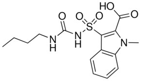 3-({[(butylamino)carbonyl]amino}sulfonyl)-1-methyl-1H-indole-2-carboxylic acid AldrichCPR