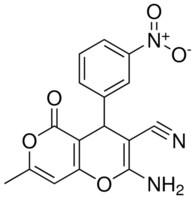 2-AMINO-7-ME-4-(3-NITRO-PHENYL)-5-OXO-4H,5H-PYRANO[4,3-B]PYRAN-3-CARBONITRILE AldrichCPR