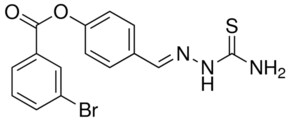 4-(2-(AMINOCARBOTHIOYL)CARBOHYDRAZONOYL)PHENYL 3-BROMOBENZOATE AldrichCPR