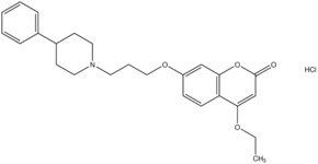 4-ethoxy-7-[3-(4-phenyl-1-piperidinyl)propoxy]-2H-chromen-2-one hydrochloride AldrichCPR