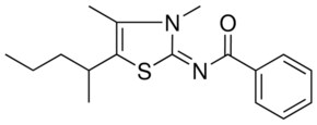 N-(3,4-DIMETHYL-5-(1-METHYL-BUTYL)-3H-THIAZOL-2-YLIDENE)-BENZAMIDE AldrichCPR