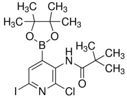 N-(2-Chloro-6-iodo-4-(4,4,5,5-tetramethyl-1,3,2-dioxaborolan-2-yl)pyridin-3-yl)pivalamide AldrichCPR