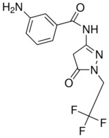 3-(3-AMINOBENZAMIDO)-1-(2,2,2-TRIFLUOROETHYL)-2-PYRAZOLIN-5-ONE AldrichCPR