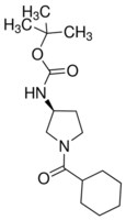 tert-Butyl (3S)-1-(cyclohexylcarbonyl)-3-pyrrolidinylcarbamate AldrichCPR