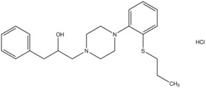 1-phenyl-3-{4-[2-(propylsulfanyl)phenyl]-1-piperazinyl}-2-propanol hydrochloride AldrichCPR