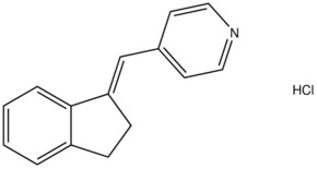 4-[(E)-2,3-dihydro-1H-inden-1-ylidenemethyl]pyridine hydrochloride AldrichCPR
