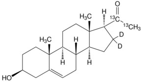 Pregnenolone-20,21-13C2-16,16-d2 &#8805;98 atom %, &#8805;98% (CP)