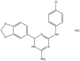 6-(1,3-benzodioxol-5-yl)-N(4)-(4-chlorophenyl)-1,6-dihydro-1,3,5-triazine-2,4-diamine hydrochloride AldrichCPR