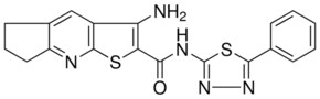 3-AMINO-N-(5-PHENYL-1,3,4-THIADIAZOL-2-YL)-6,7-DIHYDRO-5H-CYCLOPENTA[B]THIENO[3,2-E]PYRIDINE-2-CARBOXAMIDE AldrichCPR