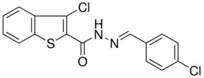 3-CHLORO-N'-(4-CHLOROBENZYLIDENE)-1-BENZOTHIOPHENE-2-CARBOHYDRAZIDE AldrichCPR