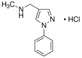 N-Methyl-1-(1-phenyl-1H-pyrazol-4-yl)methanamine hydrochloride AldrichCPR