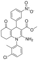 METHYL 2-AMINO-1-(3-CHLORO-2-METHYLPHENYL)-4-(3-NITROPHENYL)-5-OXO-1,4,5,6,7,8-HEXAHYDRO-3-QUINOLINECARBOXYLATE AldrichCPR