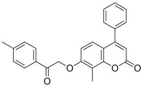 8-METHYL-7-(2-OXO-2-P-TOLYL-ETHOXY)-4-PHENYL-CHROMEN-2-ONE AldrichCPR