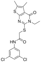 N-(3,5-DICHLOROPHENYL)-2-[(3-ETHYL-5,6-DIMETHYL-4-OXO-3,4-DIHYDROTHIENO[2,3-D]PYRIMIDIN-2-YL)SULFANYL]ACETAMIDE AldrichCPR