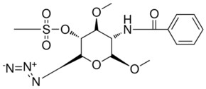 METHANESULFONIC ACID 2-AZIDOMETHYL-5-BENZOYLAMINO-4,6-DI-MEO-4H-PYRAN-3-YL ESTER AldrichCPR