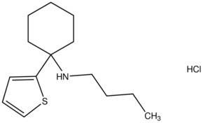 N-butyl-1-(2-thienyl)cyclohexanamine hydrochloride AldrichCPR