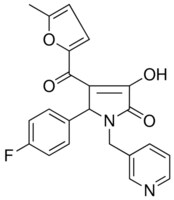 5-(4-FLUOROPHENYL)-3-HYDROXY-4-(5-METHYL-2-FUROYL)-1-(3-PYRIDINYLMETHYL)-1,5-DIHYDRO-2H-PYRROL-2-ONE AldrichCPR