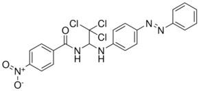 4-NITRO-N-(2,2,2-TRICHLORO-1-(4-PHENYLAZO-PHENYLAMINO)-ETHYL)-BENZAMIDE AldrichCPR