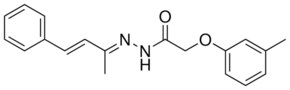 2-(3-METHYLPHENOXY)-N'-(1-METHYL-3-PHENYL-2-PROPENYLIDENE)ACETOHYDRAZIDE AldrichCPR
