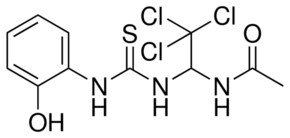 N-(2,2,2-TRICHLORO-1-(((2-HYDROXYANILINO)CARBOTHIOYL)AMINO)ETHYL)ACETAMIDE AldrichCPR