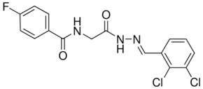 N-(2-(2-(2,3-DICHLOROBENZYLIDENE)HYDRAZINO)-2-OXOETHYL)-4-FLUOROBENZAMIDE AldrichCPR