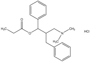 2-benzyl-3-(dimethylamino)-1-phenylpropyl propanoate hydrochloride AldrichCPR