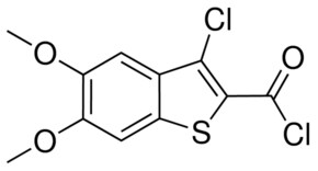 3-chloro-5,6-dimethoxy-1-benzothiophene-2-carbonyl chloride AldrichCPR