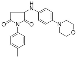 3-(4-MORPHOLIN-4-YL-PHENYLAMINO)-1-P-TOLYL-PYRROLIDINE-2,5-DIONE AldrichCPR